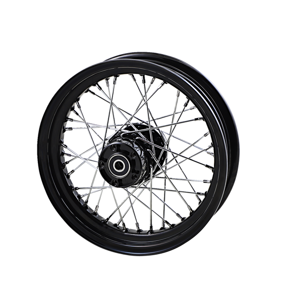 Replacement Laced Wheel Black, 1, nordicamoto.ro
