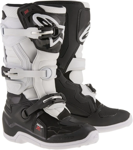 Alpinestars Tech 7S gyermekcsizma, fekete/fehér, 37-es méret, 1, nordicamoto.ro