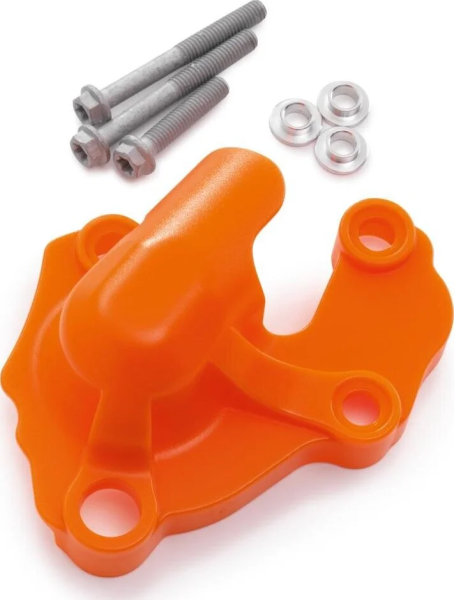 KTM 250/350 EXC 17–22 vízszivattyú-védő – narancssárga, 1, nordicamoto.ro