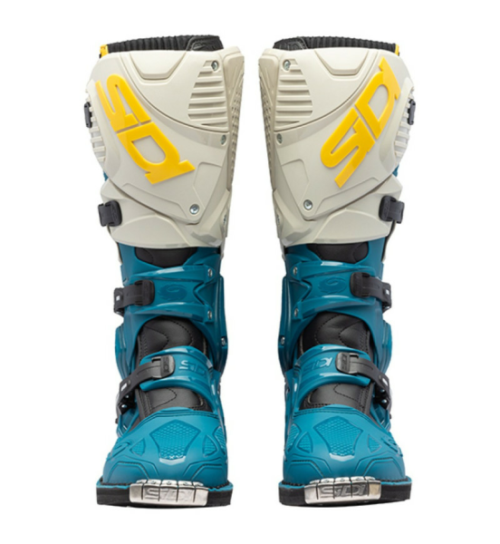 Sidi Crossfire 3 MX/Enduro csizma, kék/sárga, szürke/kék, 43-as méret, 2, nordicamoto.ro