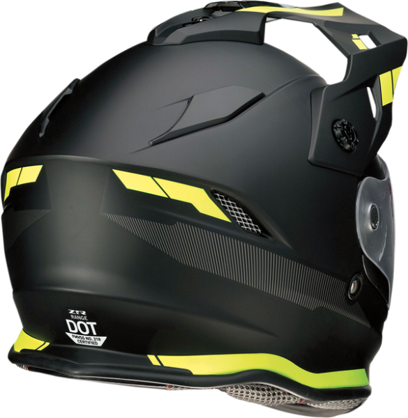 Casca Z1R Range Black/Fluorescent Yellow L +, 3, nordicamoto.ro