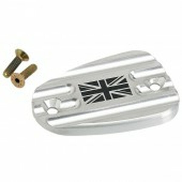 Front Master Cylinder Cover Anodized, Silver, 1, nordicamoto.ro