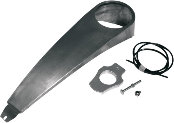 Softail Dash With Ignition Relocation Kit Silver, 1, nordicamoto.ro