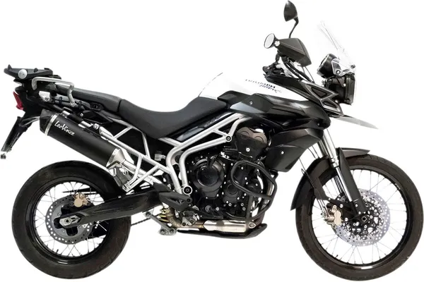 LeoVince Nero Slip-On kipufogórendszer a Triumph Tiger 800 / XC / XR (2015–2020) modellekhez, 2, nordicamoto.ro