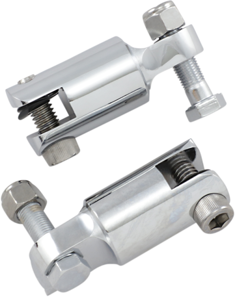 Footpeg And Stirrup Extenders Chrome, 1, nordicamoto.ro
