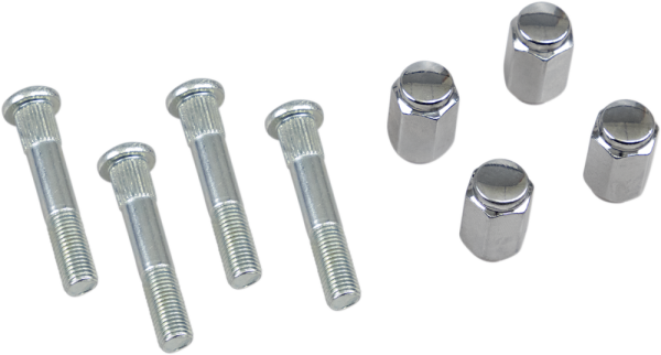 Wheel Stud/nut Kit Silver, 1, nordicamoto.ro