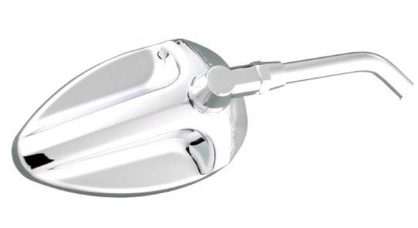 Universal E-marked Mirror Silver, 1, nordicamoto.ro