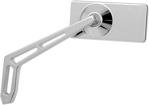 Billet Aluminum Mirrors With Clear Glass Silver, 1, nordicamoto.ro