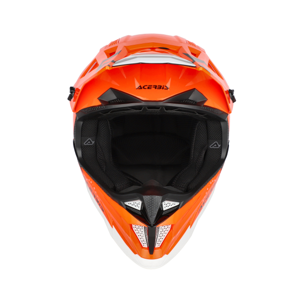 Acerbis T711 sisak, fluoreszkáló narancs/fekete, M-es méret, 10, nordicamoto.ro