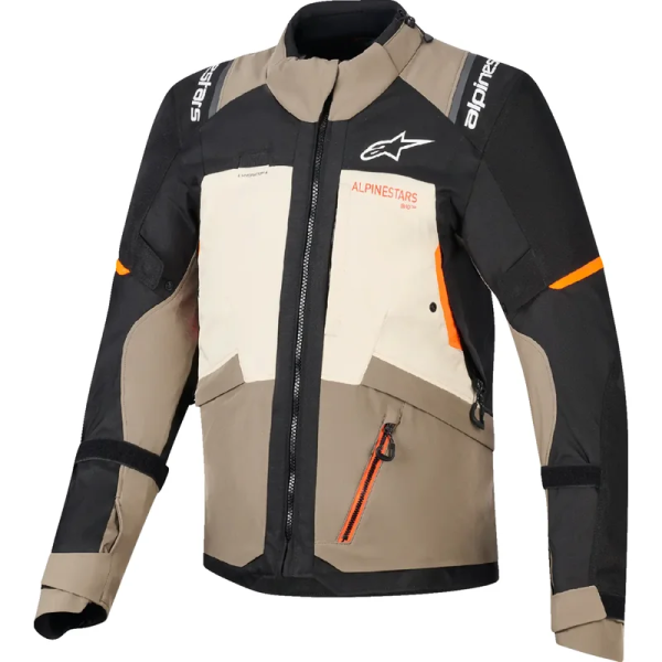 Alpinestars Andes V4 Drystar kabát, fekete/barna, XL méret, 1, nordicamoto.ro