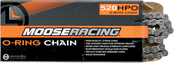 MOOSE RACING 520 Hpo O-ring Chain Natural, 1, nordicamoto.ro