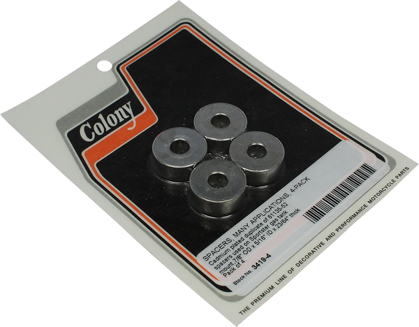 Oem Replacement Restoration Spacers Silver, 1, nordicamoto.ro