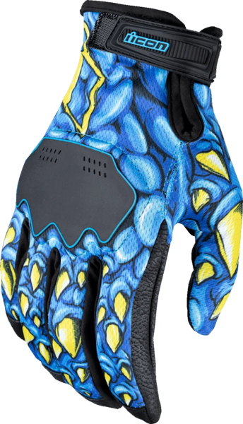 Manusi Icon Hooligan Kryola Kreep Blue S, 1, nordicamoto.ro