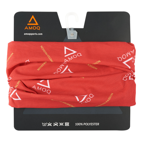 AMOQ Element cső alakú sál, piros, 3, nordicamoto.ro