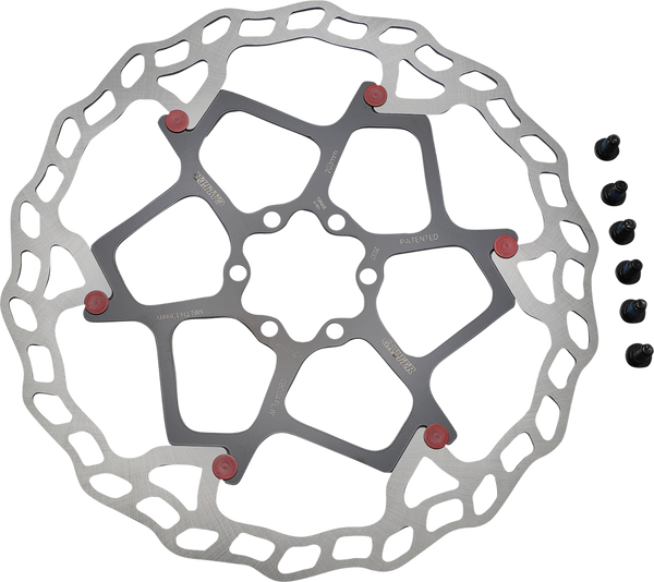 Wave® Floating Bicycle Brake Rotor Red, 1, nordicamoto.ro