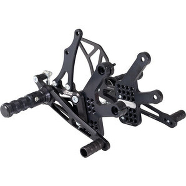 Rearset/footrest Black, Anodized, 5, nordicamoto.ro