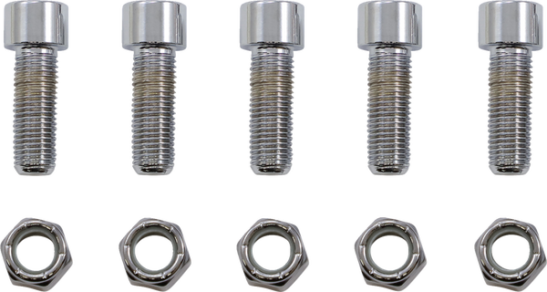 Rotor, Sprocket And Belt Mounting Hardware Kit Silver, 2, nordicamoto.ro