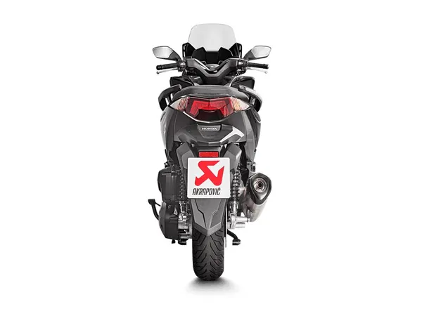 Racing Line Full Exhaust System Scooter Silver, Black, 3, nordicamoto.ro