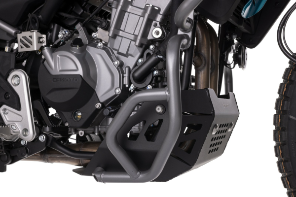 Alsó bukócsőszett CFMOTO 450MT modellekhez, 2024–2027 – fekete, 2, nordicamoto.ro