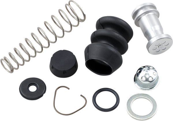 Rear Brake Master Cylinder Rebuild Kit Black, Silver, 1, nordicamoto.ro