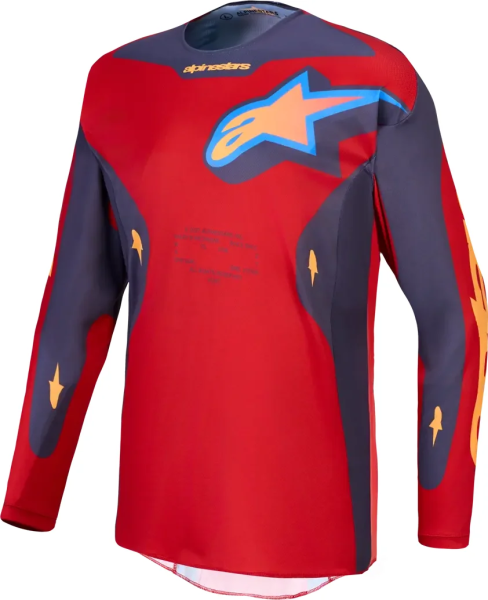 Alpinestars Racer Hunt póló, piros/narancssárga, M, 1, nordicamoto.ro