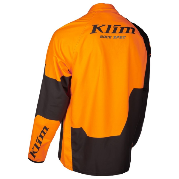 Hanorac Klim Revolt 1/4 Zip Black - Strike Orange, 14, nordicamoto.ro