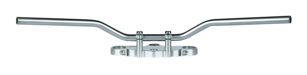 22 Mm (7/8(r)) Steel Handlebar Silver, 1, nordicamoto.ro