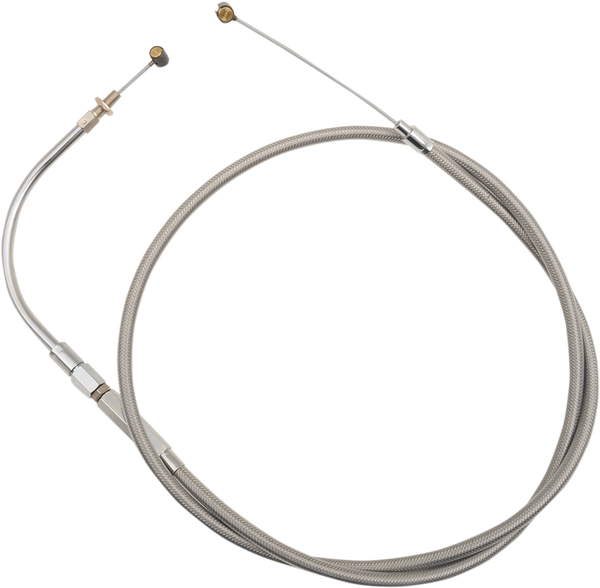 Stainless Steel Clutch Cable For Victory Silver +152 mm (6''), 1, nordicamoto.ro