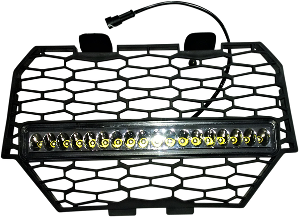 Grill Insert With 16(r) Led Light Bar Clear, 1, nordicamoto.ro