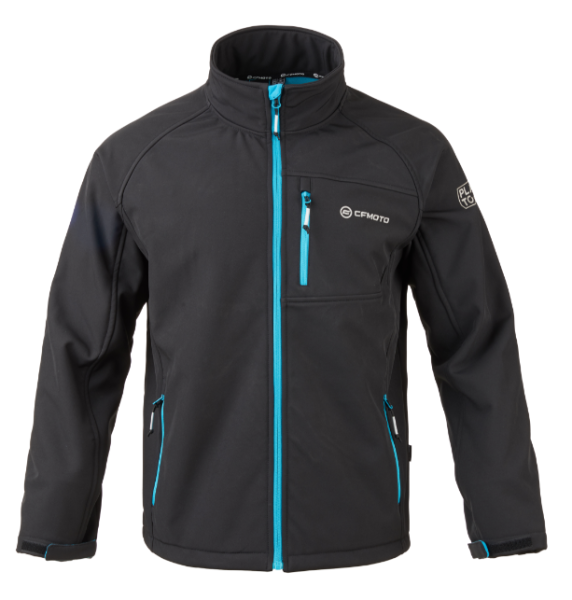 MEN’S BLACK SOFT SHELL JACKET, 1, nordicamoto.ro