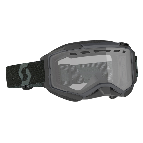 Scott Goggle Fury Snow Cross black clear, 1, nordicamoto.ro