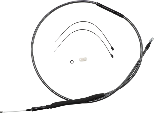 High-efficiency Polished Karbonfibr Clutch Cable Silver, 1, nordicamoto.ro