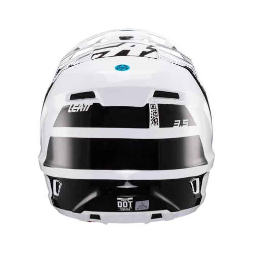 Leatt Moto 3.5 2025 V24 gyermek sisak, fekete/fehér, M, 3, nordicamoto.ro