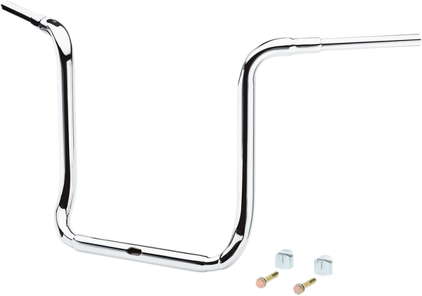 1-1/2(r) Grande Traditional Ape Hanger Handlebar Silver, 1, nordicamoto.ro