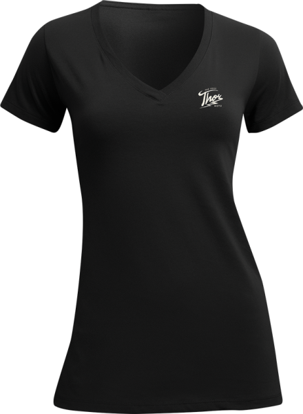 Tricou Dama Thor Thunder Black L, 4, nordicamoto.ro