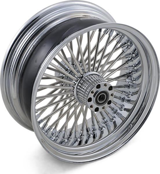 Fat Daddy 50-spoke Radial Laced Wheel Silver, 3, nordicamoto.ro