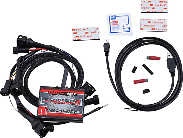 Power Commander V – fekete, piros, 1, nordicamoto.ro