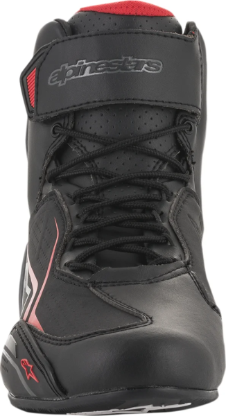 Alpinestars Faster-3 csizma  Fekete/Szürke/Piros 7, 7, nordicamoto.ro