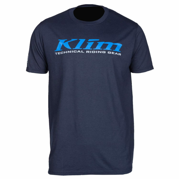 Tricou Klim K Corp SS T White - Vivid Blue, 8, nordicamoto.ro
