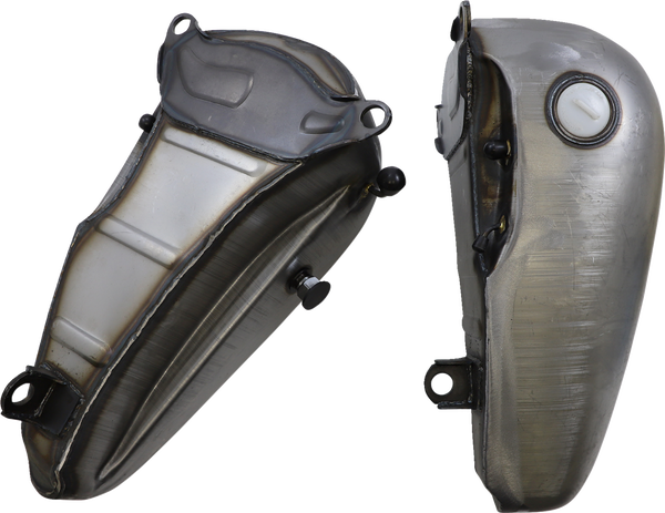 Fat Bob-style Gas Tank Raw, 3, nordicamoto.ro