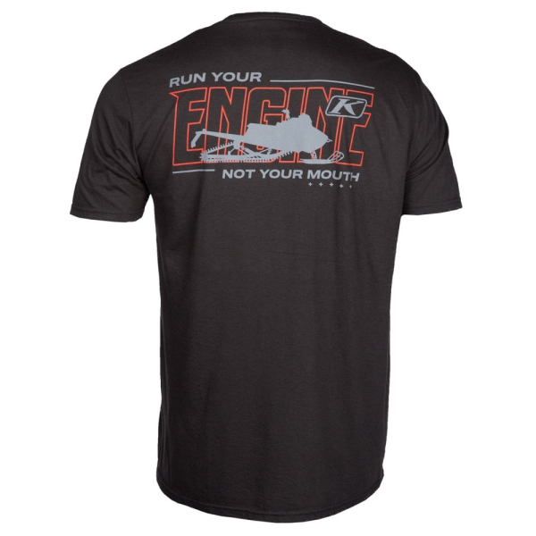 Run Your Engine SS T Gray - Hi-Vis (Non-Current), 1, nordicamoto.ro