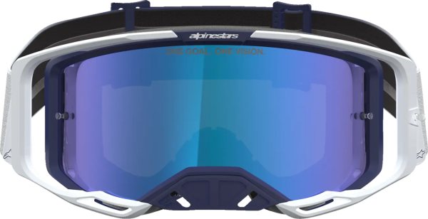Alpinestars Vision 8 borostyánsárga–kék–fehér színű, színezett lencsés védőszemüveg, 4, nordicamoto.ro
