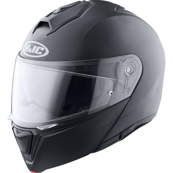 Casca HJC i90 Solid Negru Fluo S, 6, nordicamoto.ro