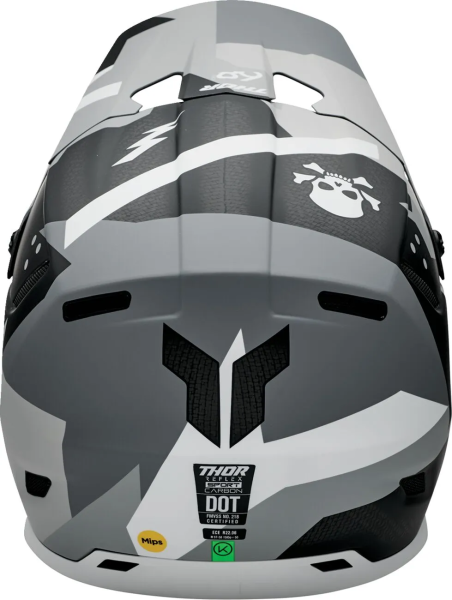 Thor Reflex Sport Carbon Brave Mips szürke XL sisak, 4, nordicamoto.ro