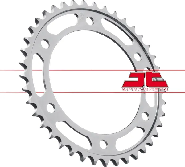 JT SPROCKETS Acél hátsó lánckerék, természetes felületű, 3, nordicamoto.ro
