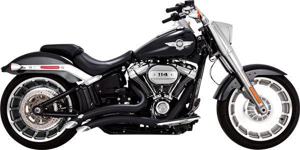 Big Radius Exhaust System Black, 4, nordicamoto.ro
