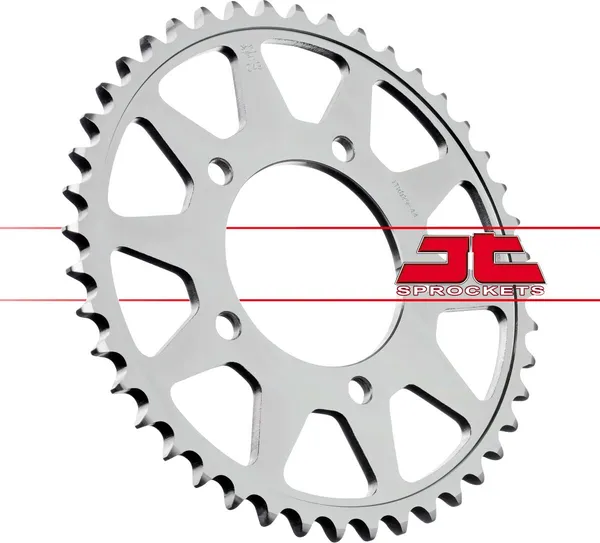 JT SPROCKETS Acél hátsó lánckerék, természetes felületű, 3, nordicamoto.ro