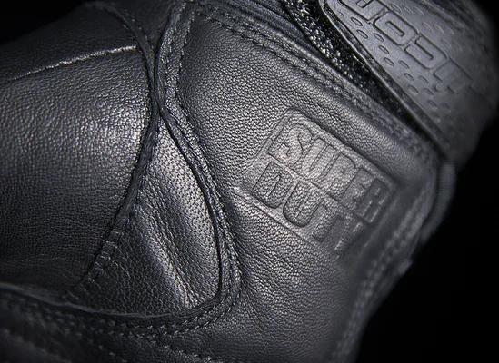 Manusi Piele Icon Superduty™ Black/White 4X, 1, nordicamoto.ro