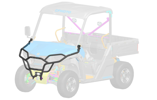 CFMOTO UFORCE 600 / 800XL UTV ELSŐ VÉDŐRÚD – FEKETE, 1, nordicamoto.ro