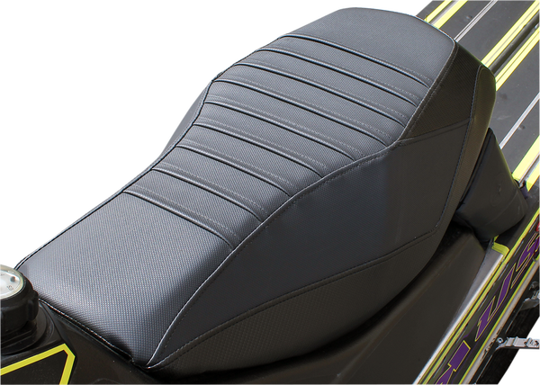 Seat Cover Pol Pleated Black, 2, nordicamoto.ro